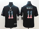 Nike Eagles 11 Carson Wentz Black USA Flag Fashion Color Rush Limited Jersey,baseball caps,new era cap wholesale,wholesale hats